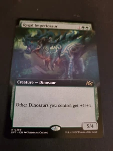 Regal Imperiosaur (Extended Art) [Aetherdrift] Magic MTG NM - Picture 1 of 2