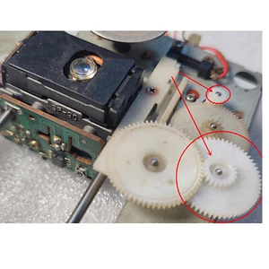 Engranaje de trazado de cabeza láser de 2 piezas para CEC TL2 TL3 TL51Z TL5100CH6000R pieza - Imagen 1 de 3