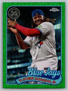 Vladimir Guerrero Jr 2024 Topps Series 1 Silver Pack Green Mojo /99 T89C-24 - Picture 1 of 2