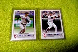 2022 Topps Update Steven Kwan RC & Rookie Debüt RC NEUWERTIG Guardians - Bild 1 von 3