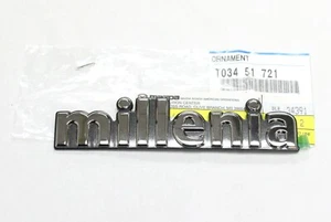 1998 1999 2000 2001 2002 MAZDA "MILLENIA" CHROME FACTORY REAR EMBLEM-T034-51-721 - Picture 1 of 1