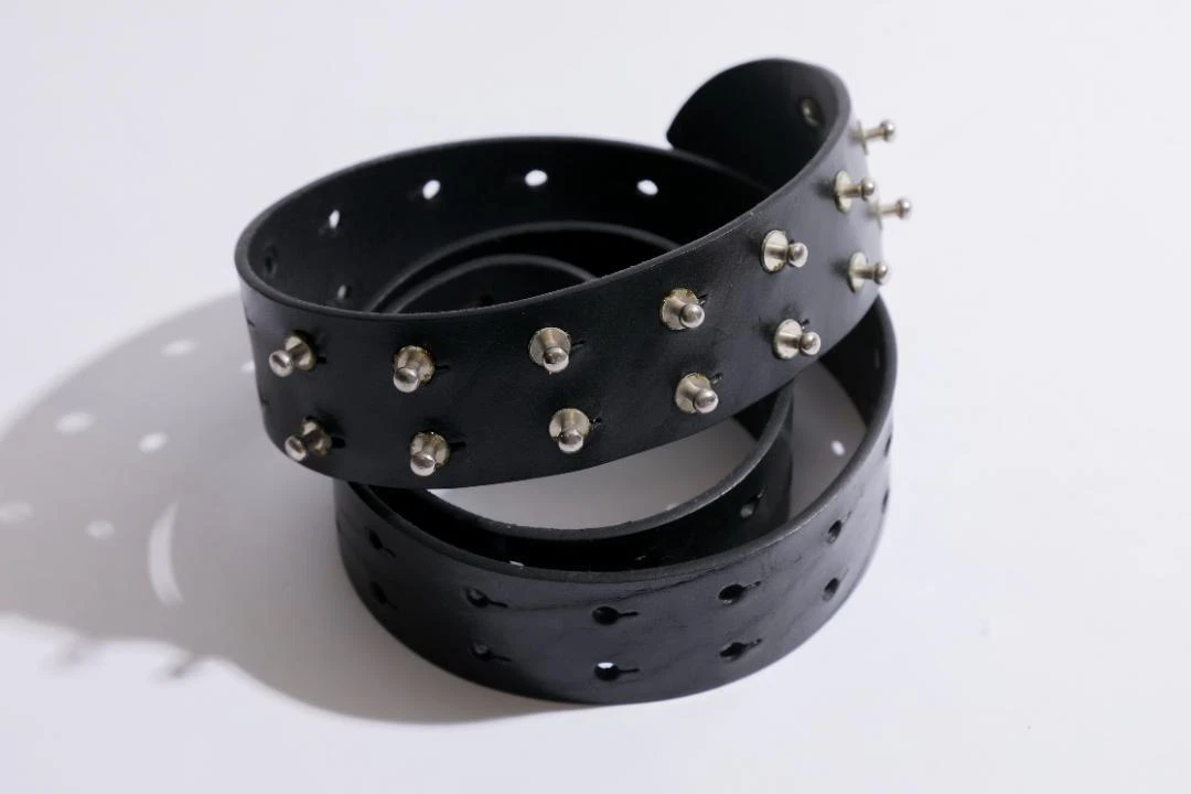 Martin Margiela ② / Studs Leather Belt Maison Martin Margiela Leather Belts for Men for sale - eBay