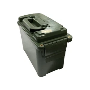Genuine Swiss Army Issue Plastic Ammo Box Airtight Lockable Heavy Duty Container - Picture 1 of 16