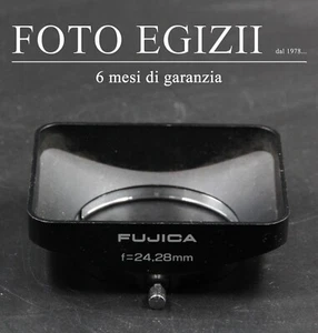 FUJI FUJICA FUJIFILM LENS HOOD PARALUCE per OBIETTIVI 24mm 28mm a Morsetto USATO - Foto 1 di 13