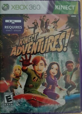 Kinect Adventures Game (Xbox 360, 2010) BRAND NEW SEALED Family Game, Free S&H.  - Image 1 of 2