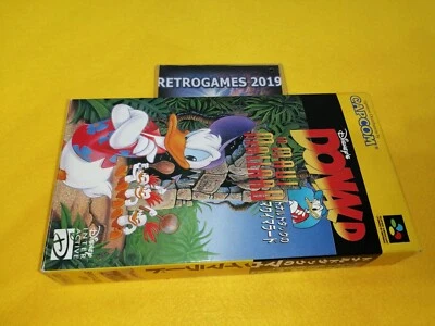 DONALD DUCK NO MAUI MALLARD  NINTENDO SUPER FAMICOM REG CARD - Image 1 of 4