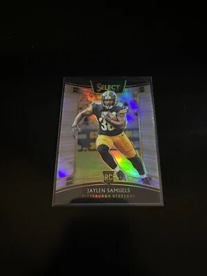 Jaylen Samuels 2018 Select Concourse Silver Prizm RC Steelers PWE - Image 1 of 2