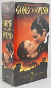 GONE WITH THE WIND (VHS 1998, 2 TAPE SET) VINTAGE SEALED! CLARK GABLE - Picture 1 of 7