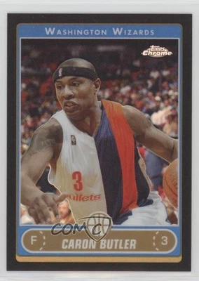 2006-07 Topps Chrome Black Refractor /99 Caron Butler #96 - Image 1 of 2