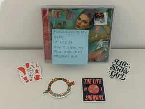 Taylor Swift The Life of a Showgirl CD Hand-Signed Photo #2 BESCHÄDIGTE HÜLLE - Bild 1 von 21