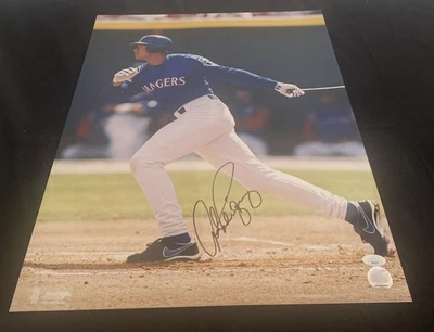 Alex Rodriguez Signed 16x20 Texas Rangers JSA Photofile MVP - Image 1 of 4