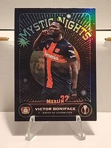 2023-24 Topps Merlín UEFA Club Competitions - Mystic Nights Victor Boniface... - Imagen 1 de 2