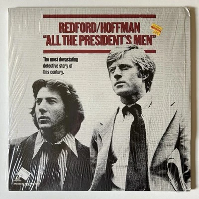 All The President's Men Laserdisc, 2-Disc Set, Robert Redford, Dustin Hoffman Foto 1 de 3