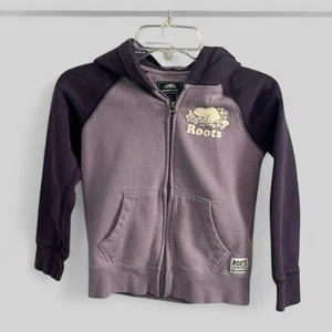 Roots Kids Roots Athletics full zip hooded jacket size Small 5-6 years unisex - Picture 1 of 7