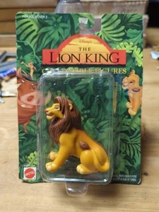 Disney Mattel Re Leone Adulto Simba Figurina da Collezione 1993 - Foto 1 di 4