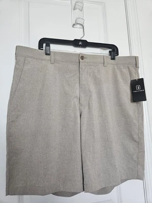 Pantalones cortos de brezo PGA TOURM para hombre frente plano 9"" TALLA 40 NUEVOS CON ETIQUETAS Foto 1 de 4