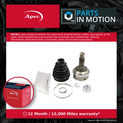 CV Joint fits HONDA STREAM RN3 2.0 Front Outer 01 to 06 Manual Transmission C.V. - Image 1 of 4