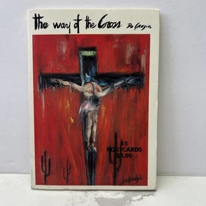 DeGrazia Postkartenset Der Kreuzweg KOMPLETT 15 religiöse Kunstkarten Vintage - Bild 1 von 18