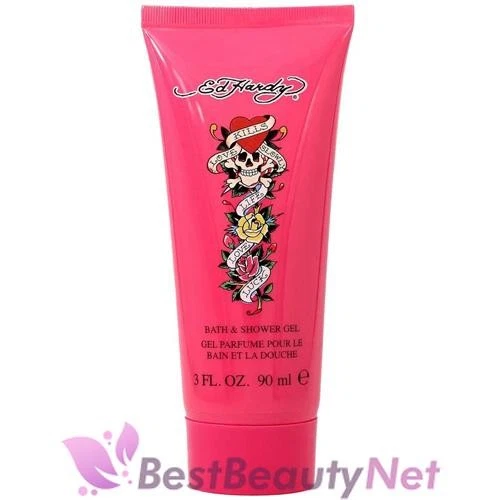 Gel de baño y ducha Ed Hardy Love Kills Slowly para mujer 3 oz sin caja Foto 1 de 1