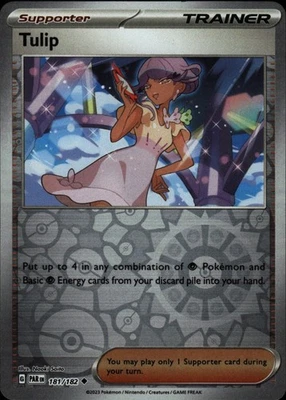 Tulip Reverse Holofoil 181/182 Uncommon SV04: Paradox Rift Near Mint - Image 1 of 2