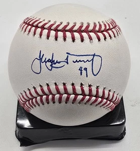 Jake Arrieta Cubs Autograph Rawlings OML Baseball PSA DNA (Clean) - Picture 1 of 3