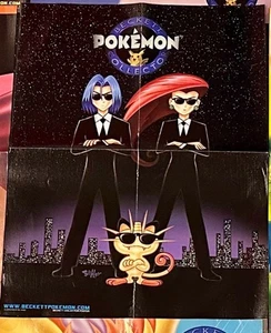 22 x 22 Pokemon Beckett Collector Rare POSTER GameBoy Nintendo Team Rocket MIB - Picture 1 of 1