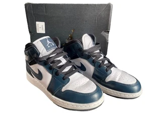 Air Jordan 1 Mid ‘Obsidian' | Blue | Men's Size 4.5 - Picture 1 of 7