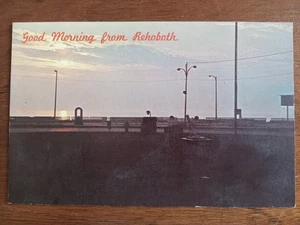 c1960s Sunrise Greetings from Rehoboth Beach, Sussex County, DE - Bild 1 von 2