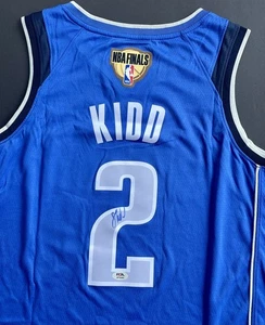 Jason Kidd Signed Autographed Dallas Mavericks Finals Jersey Psa/Dna Coa - Picture 1 of 4