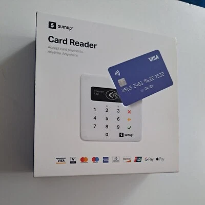 Neues SumUp Air kontaktloses Bezahlen Kartenlesegerät BRANDNEU - Bild 1 von 3