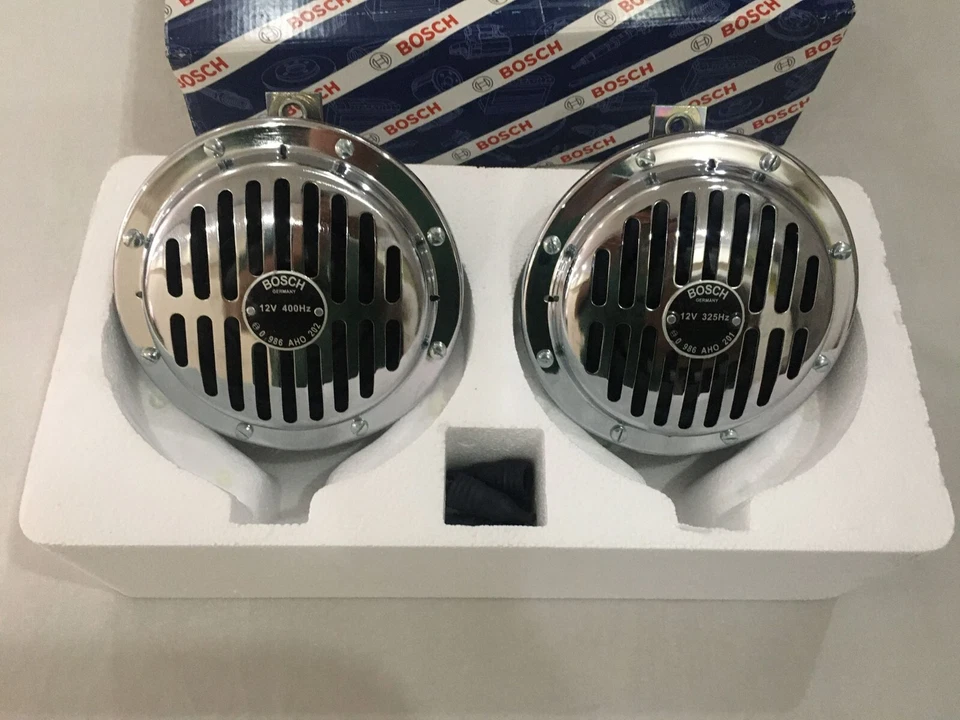 BOSCH HORN MERCEDES W108 W110 W111 W112 W113 W115 VW Beetle/Porsche 356  (V12) - Image 1 of 4