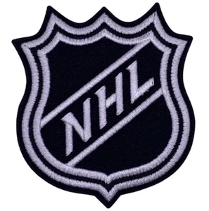 NHL Logo Patch Aufnäher Bügelbild Flicken Applikation Hockey Icehockey US Sport - Bild 1 von 4