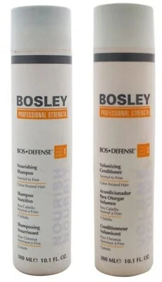 BOSLEY SHAMPOO CONDITIONER Nourishing Color-Treated Normal Fine Hair Duo 10.1 oz