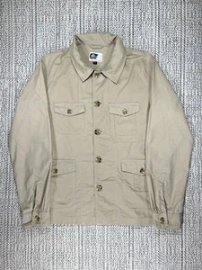 ENGINEERED GARMENTS Tropical Jacket, MEN'S LARGE, Slim, Ripstop Cotton USA Beige - Picture 1 of 9
