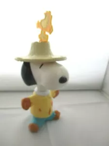 Vintage Large Snoopy Scarecrow Woodstock Peanuts Toy Figure McDonalds 1999 - Picture 1 of 3