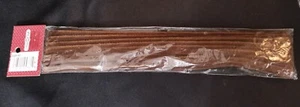 Stelli ciniglia marroni, pulitori tubi, lunghi 6 mm, 12", 25 pezzi - artigianato fibra - Foto 1 di 5