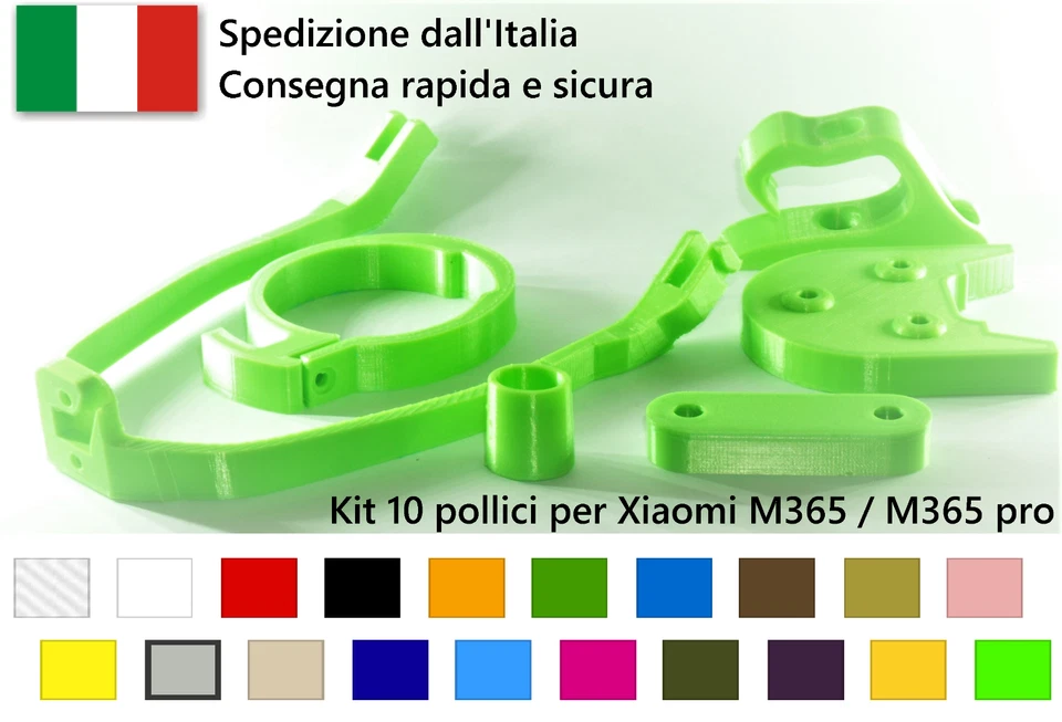XIAOMI M365 / M365 PRO - KIT conversione ruota 10" (10 pollici) - Immagine 1 di 1