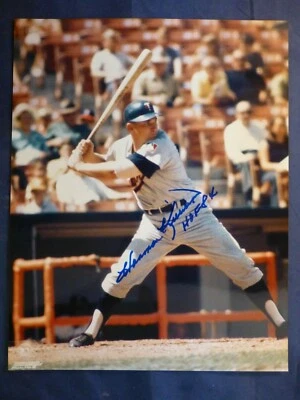 Harmon Killebrew Signed 8 x 10 Color Photo with COA - Image 1 of 2