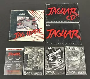 RARE Atari Jaguar CD User Guide, Jag-Ware Catalog, Game Manuals, OG User’s Guide - Picture 1 of 5