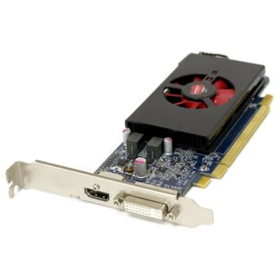 Dell AMD ATI Radeon HD7570 1GB DVI DP PCI-e x16 Video Card KFWWP - Image 1 of 2