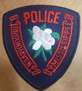 Parche MI Brookhaven Mississippi Departamento de Policía - Imagen 1 de 1