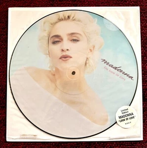 MADONNA MINT LOOK OF LOVE PICTURE DISC RECORD VINYL PROMO CATALOG LIKE PRAYER LP - Picture 1 of 7