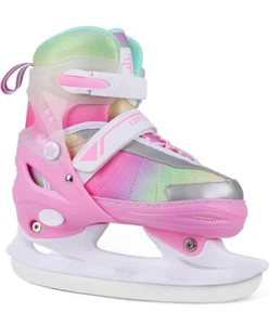 Kids Pink Ice Skates Size MEDIUM 1-3 NEW - Picture 1 of 12