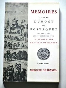 Isaac Dumont de Bostaquet 1632-1709 Mousquetaire de la garde du roi Louis XIV - Imagen 1 de 12