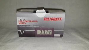 VOLTCRAFT TM-70 Digitales Einbaumessgerät LCD-Temperaturmodul TM-70 - Bild 1 von 1