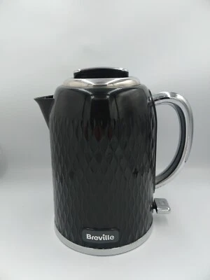 Breville 1.7 L 3000 W Modern Curve Jug Kettle - Black (VKT017) Boxed - Image 1 of 4