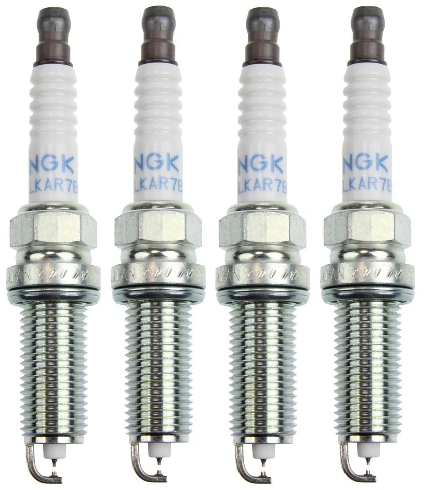 Комплект из 4 лазерных свечей зажигания Iridium высокой воспламеняемости NGK с зазором 0,032 дюйма для Subaru - Изображение 1 из 1