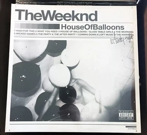 The Weekend House of Balloons Vinyl Black LP Record BRAND NEW SEALED - Picture 1 of 3