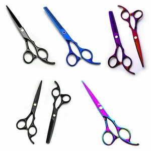 Professional Hair Cutting Thinning Scissors Shears Barber Salon Hairdressing New - Picture 1 of 13