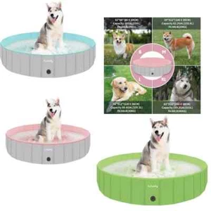 Furrybaby gehärtetes Planschbecken für Hunde mit schnellem Entwässerungsloch - GRÖSSEN/FARBE - Bild 1 von 16